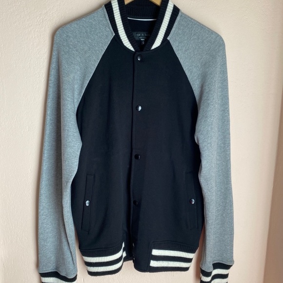 RAG & BONE ARDEN VARSITY JACKET - Picture 3 of 8